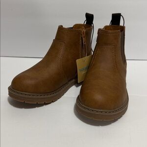 Boys 13M Brown Hiking Boots by Thereabouts Memory Foam Wesley NWT